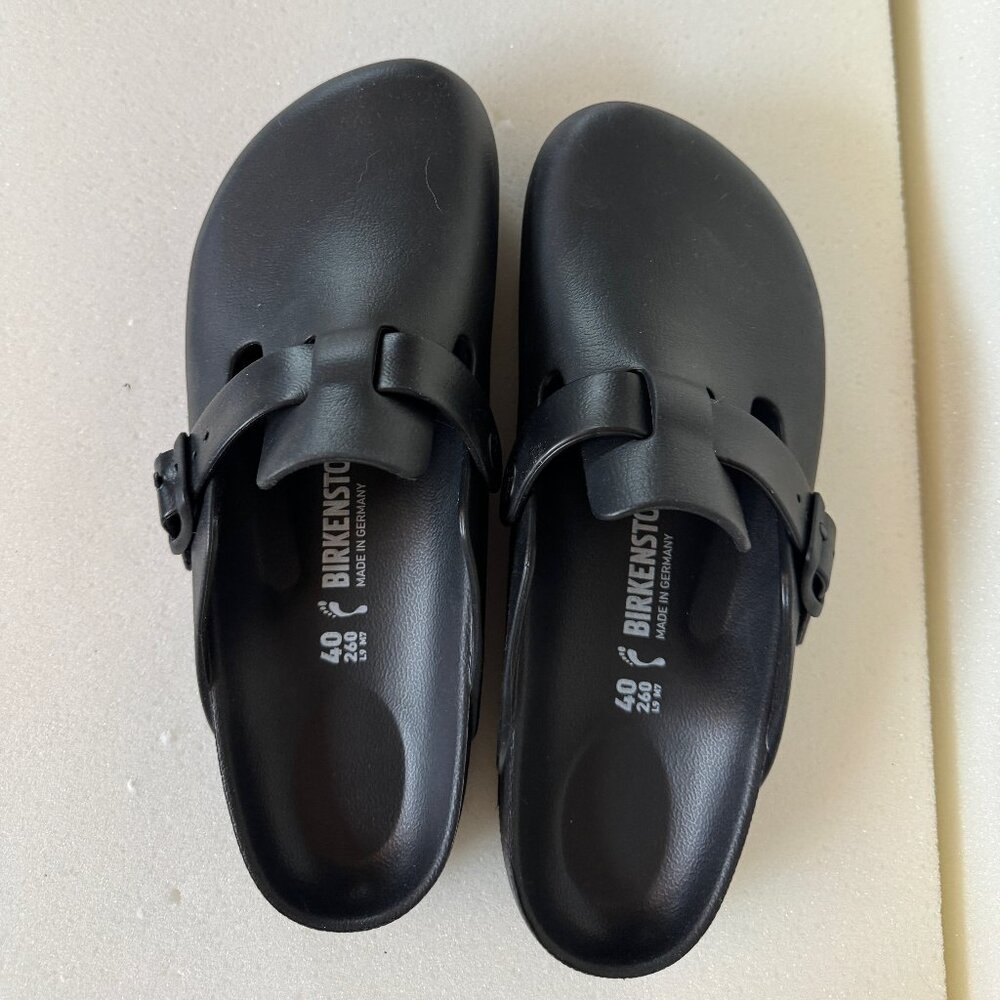 Birkenstop NWT Boston EVA black size 40
